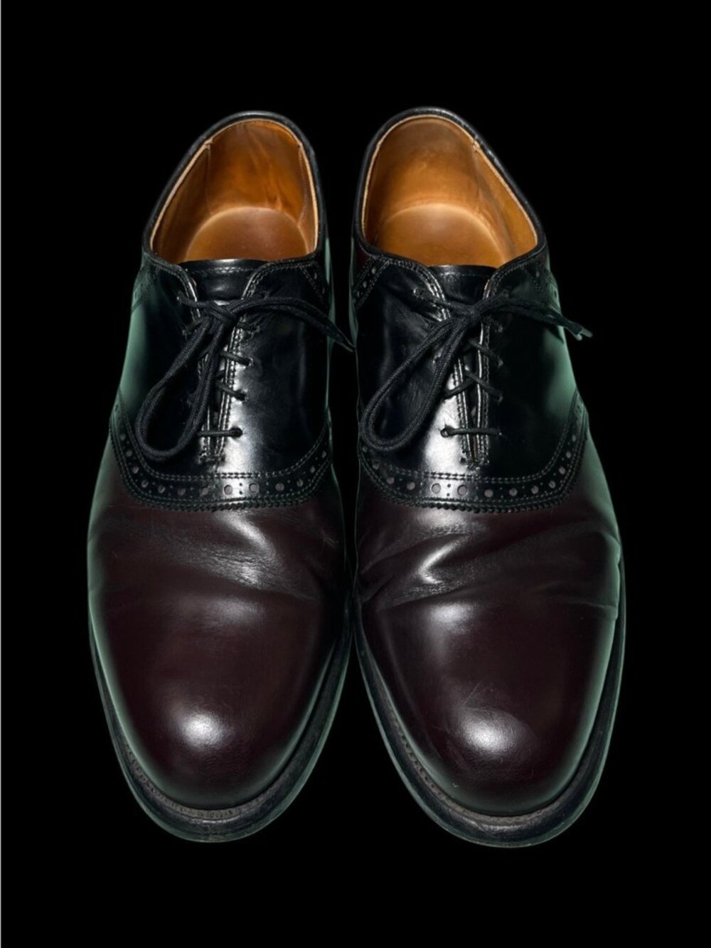 Allen Edmonds Mens Shelton Oxford Dress Shoes Made In USA Size 11.5 D - Picture 3 of 12